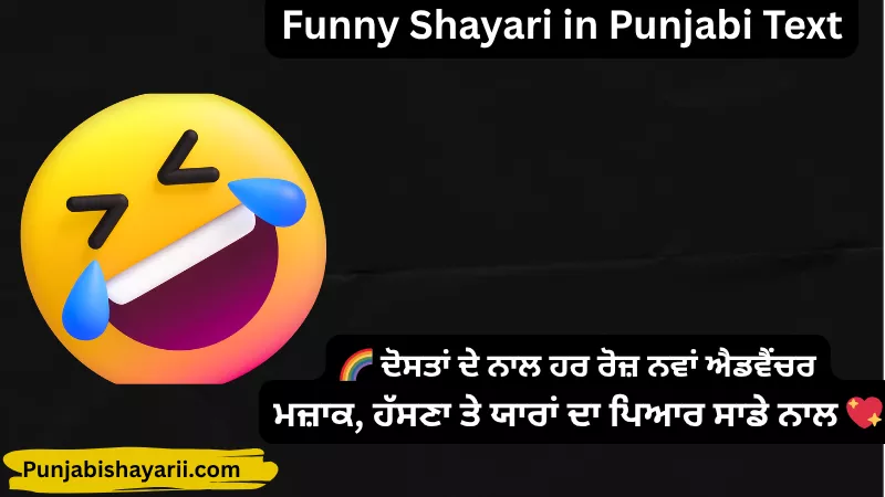 Funny Shayari in Punjabi Text
