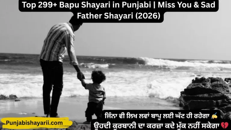 Top 299+ Bapu Shayari in Punjabi