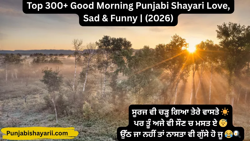 Top 300+ Good Morning Punjabi