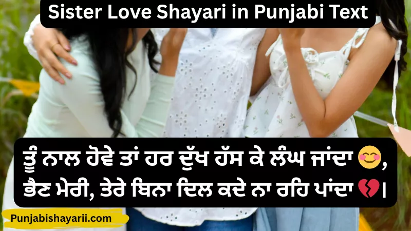 sister love shayari in punjabi text