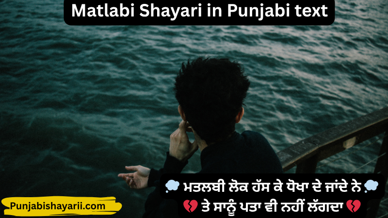 Matlabi shayari in punjabi