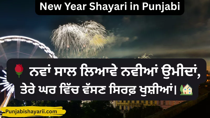 New Year Shayari in Punjabi