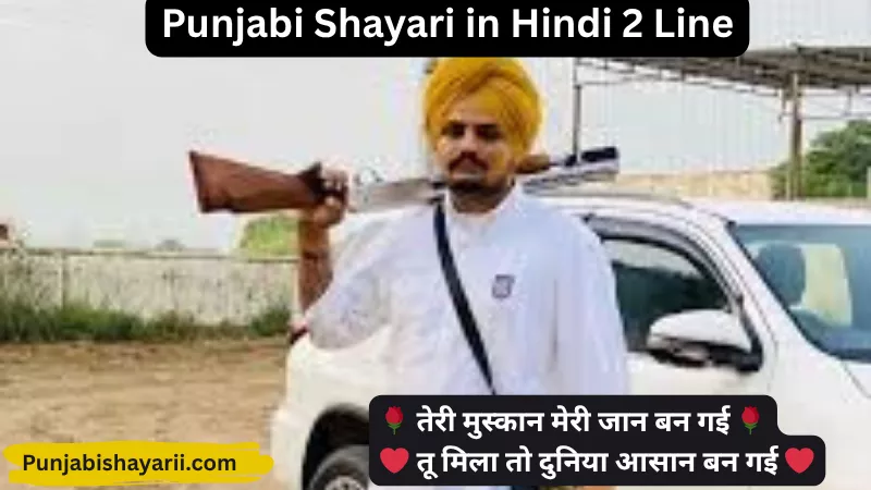 Punjabi Shayari in Hindi 2 Line