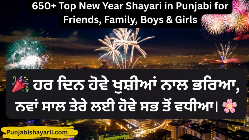 Top New Year Shayari in Punjabi